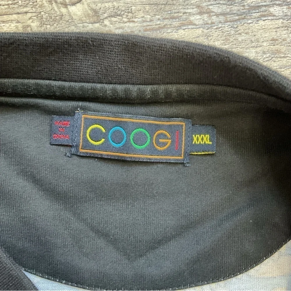 COOGI/Royal COOGI Black and Multicolor Dashiki Style Tee XXXL T27 - Picture 4 of 13